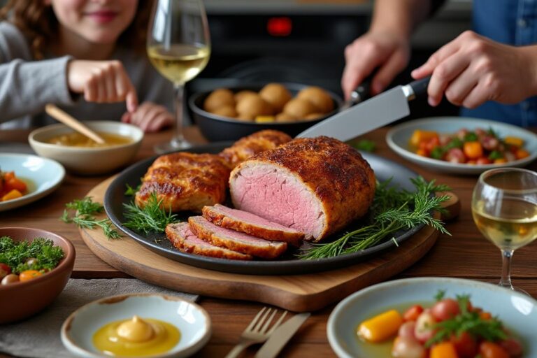 Filet mignon à la moutarde et au miel au four, la recette qui plaît à toute la famille
