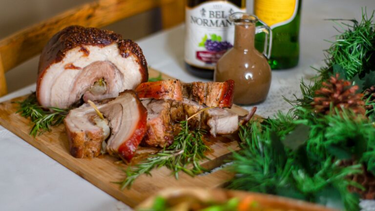 Harmonie des saveurs : accompagnements raffinés pour rôti de porc
